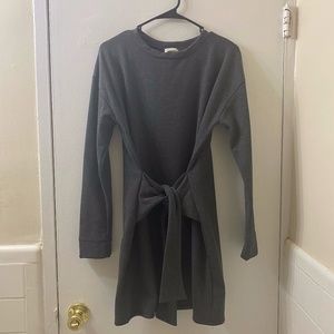 Gray Sweater Dress